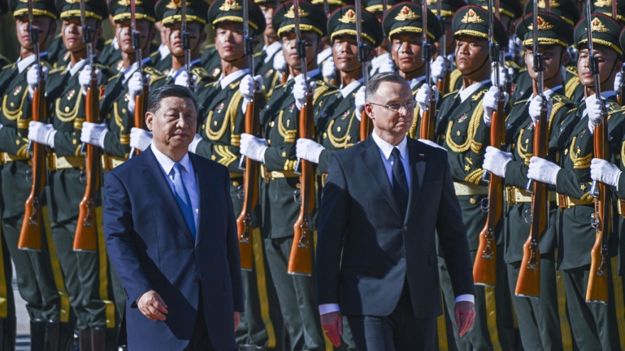 Tổng thống Ba Lan thăm Trung Quốc: Gửi gắm kỳ vọng về hòa bình Ukraine
